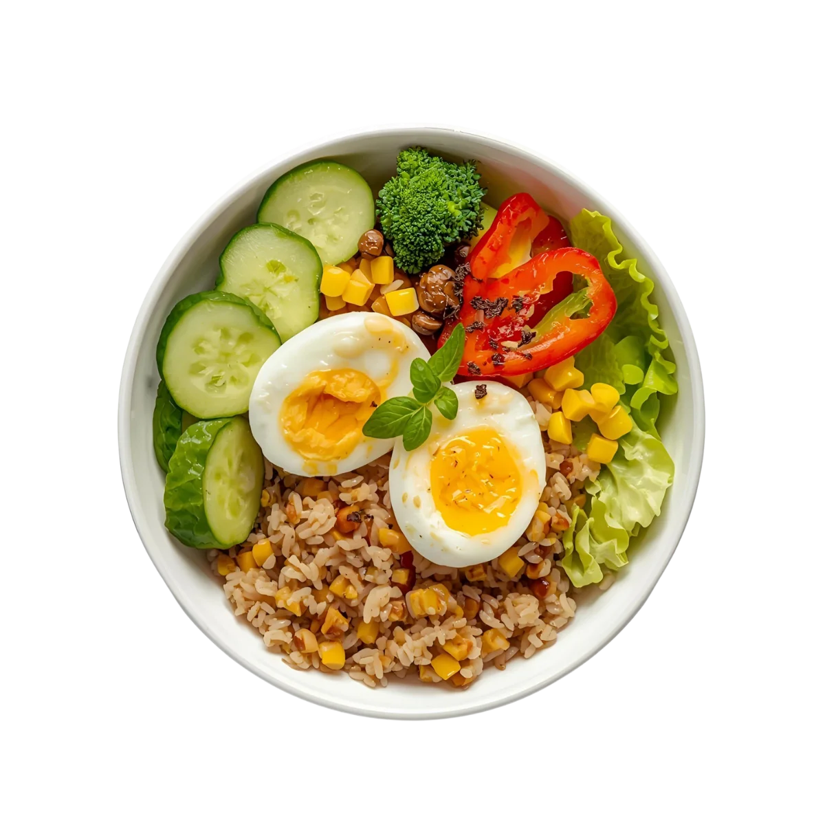Egg Brown Rice