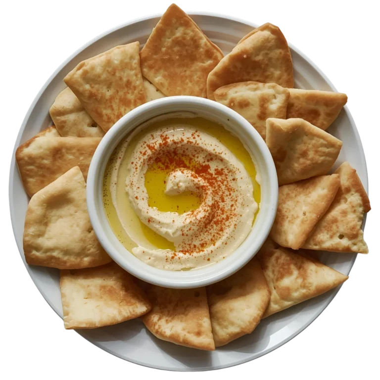 Hummus & Pita Plate