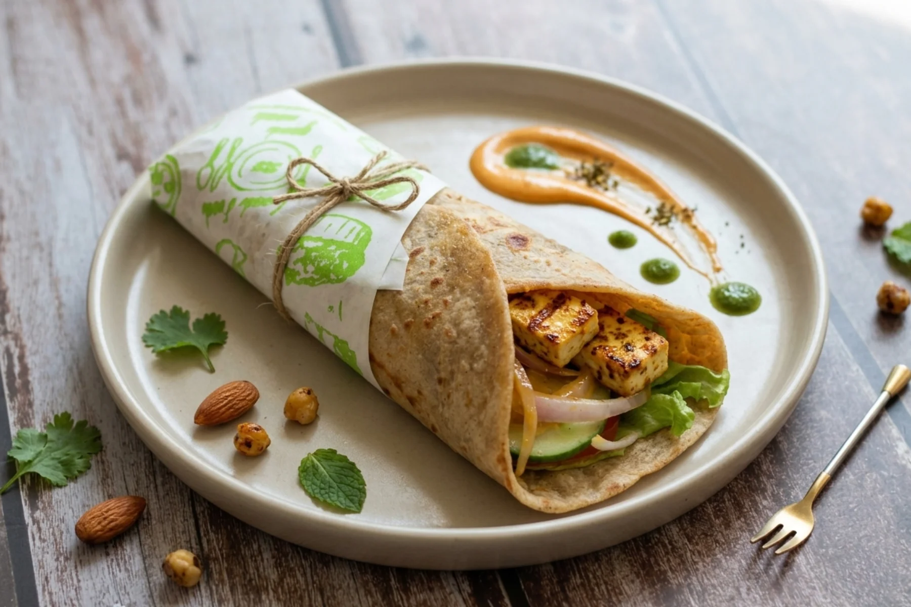 Multigrain Paneer Wrap
