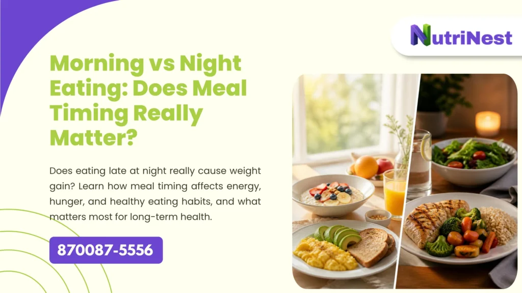 Morning vs Night Eating: Does Meal Timing Really Matter?