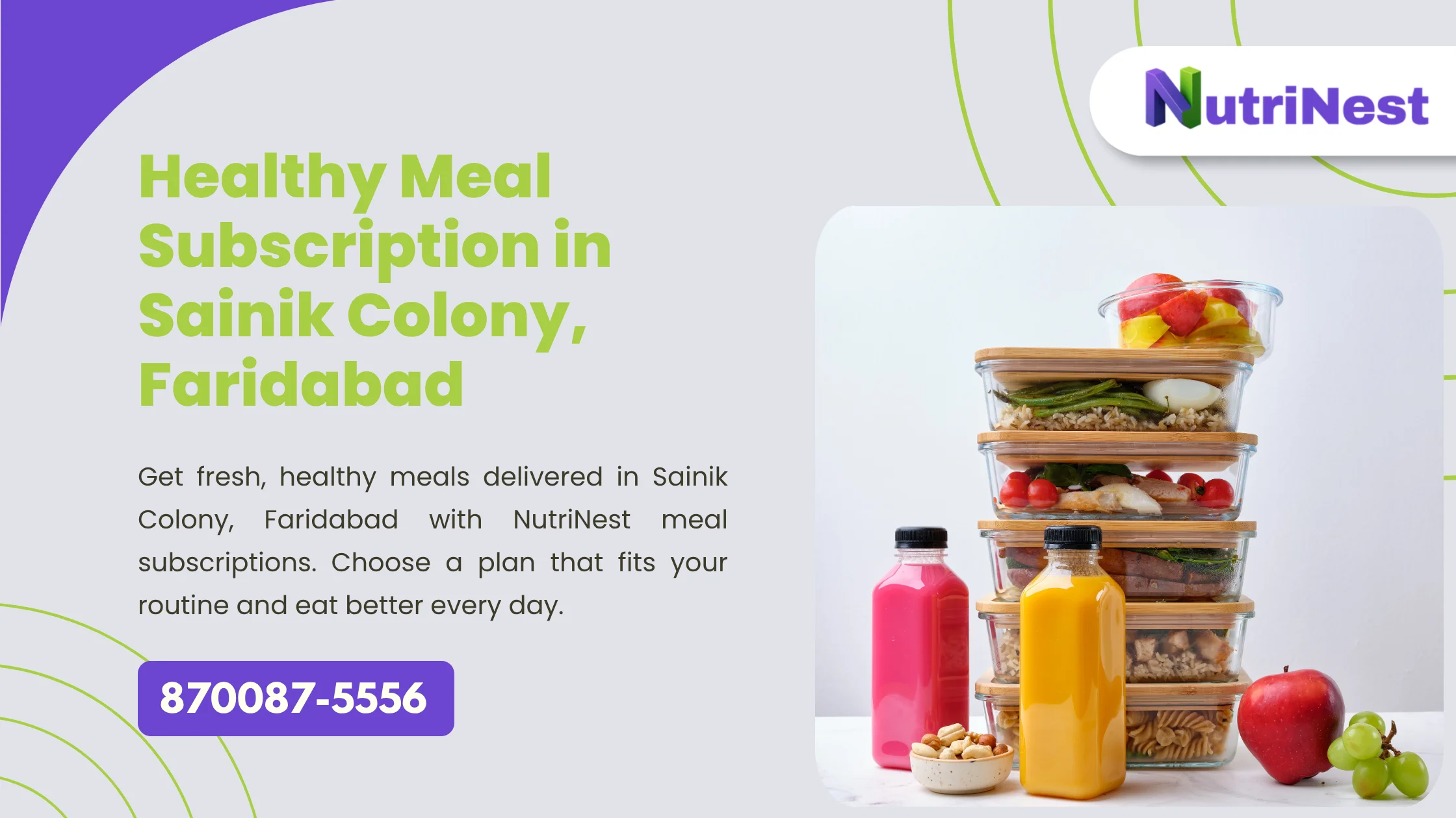 Healthy Meal Subscription in Sainik Colony, Faridabad